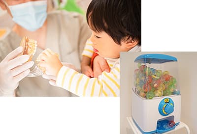 お子様が安心できる環境を